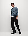 Supersoft High Neck Jumper with Wool