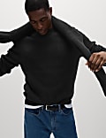 Supersoft High Neck Jumper with Wool