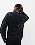 Argyle Crew Neck Jumper
