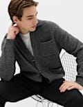 Cardigan pratique confortable &agrave; fermeture boutonn&eacute;e
