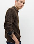 Cable Knit Crew Neck Jumper