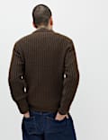 Cable Knit Crew Neck Jumper