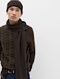Cable Knit Crew Neck Jumper