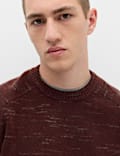 Supersoft Space Dye Crew Neck Jumper