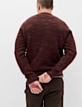 Supersoft Space Dye Crew Neck Jumper