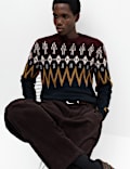 Fairisle Crew Neck Jumper