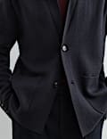 Pure Merino Wool Knitted Blazer