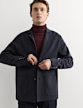 Pure Merino Wool Knitted Blazer