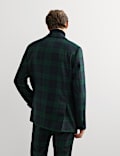 Tailored Fit British Check Suit Jacket