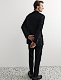 Tailored Fit Italian Wool Flannel Suit Jacket