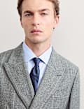 Tailored Fit Pure Wool Double Breasted Check Jacket