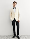 Tailored Fit Italian Wool Tuxedo Jacket
