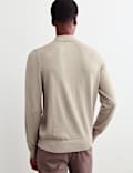 Merino Wool Rich with Silk Knitted Polo Shirt