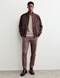 Merino Wool Rich with Silk Knitted Polo Shirt
