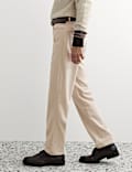 Straight Fit 5 Pocket Trousers