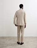 Tailored Fit Italian Silk & Linen Suit Jacket