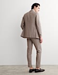 Tailored Fit Italian Wool Linen Blend Suit Jacket