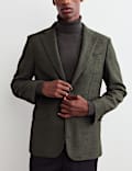 Tailored Fit Wool Rich Twill Blazer