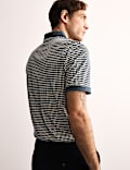 Pure Cotton Chain Print Polo Shirt