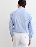 Slim Fit Pure Cotton Striped Shirt