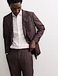 Regular Fit Luxury Pure Cotton Textured Shirt