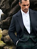 Tailored Fit Pure Cotton Bib Front Dress Shirt