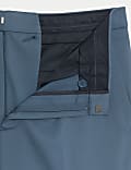 Regular Fit Stretch Smart Trousers