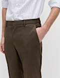 Regular Fit Smart Stretch Trousers