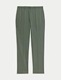 Slim Fit Stretch Smart Trousers