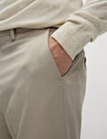 Pantalon habillé coupe cintrée extensible