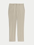 Pantalon habillé coupe cintrée extensible