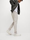 Tapered Fit Elasticated Trousers