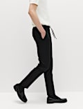 Tapered Fit Elasticated Trousers