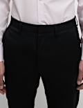 2pk Regular Fit Smart Stretch Trousers