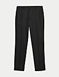 Big & Tall Regular Fit Trousers with Active Waist