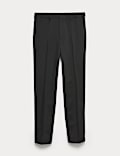 2pk Regular Fit Flat Front Trousers