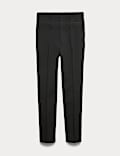 2pk Slim Fit Active Waist Smart Trousers