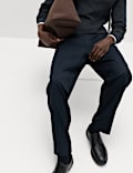 Relaxed Fit Smart Stretch Trousers