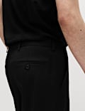 Loose Fit Smart Stretch Trousers