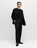 Loose Fit Smart Stretch Trousers