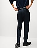 Tailored Fit Stretch Smart Trousers