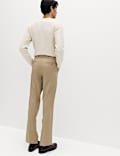 Tailored Fit Stretch Smart Trousers