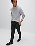 Tailored Fit Stretch Smart Trousers