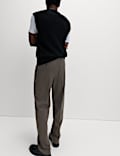 Relaxed Fit Smart Stretch Trousers
