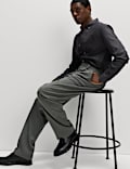 Relaxed Fit Smart Stretch Trousers