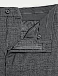 Slim Fit Wool Blend Trousers
