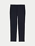 Wool Rich Stretch Trousers