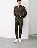 Wool Blend Performance Trousers