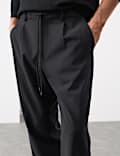 Wool Blend Performance Trousers