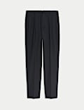 Tailored Fit 360 Flex Pleated Trousers